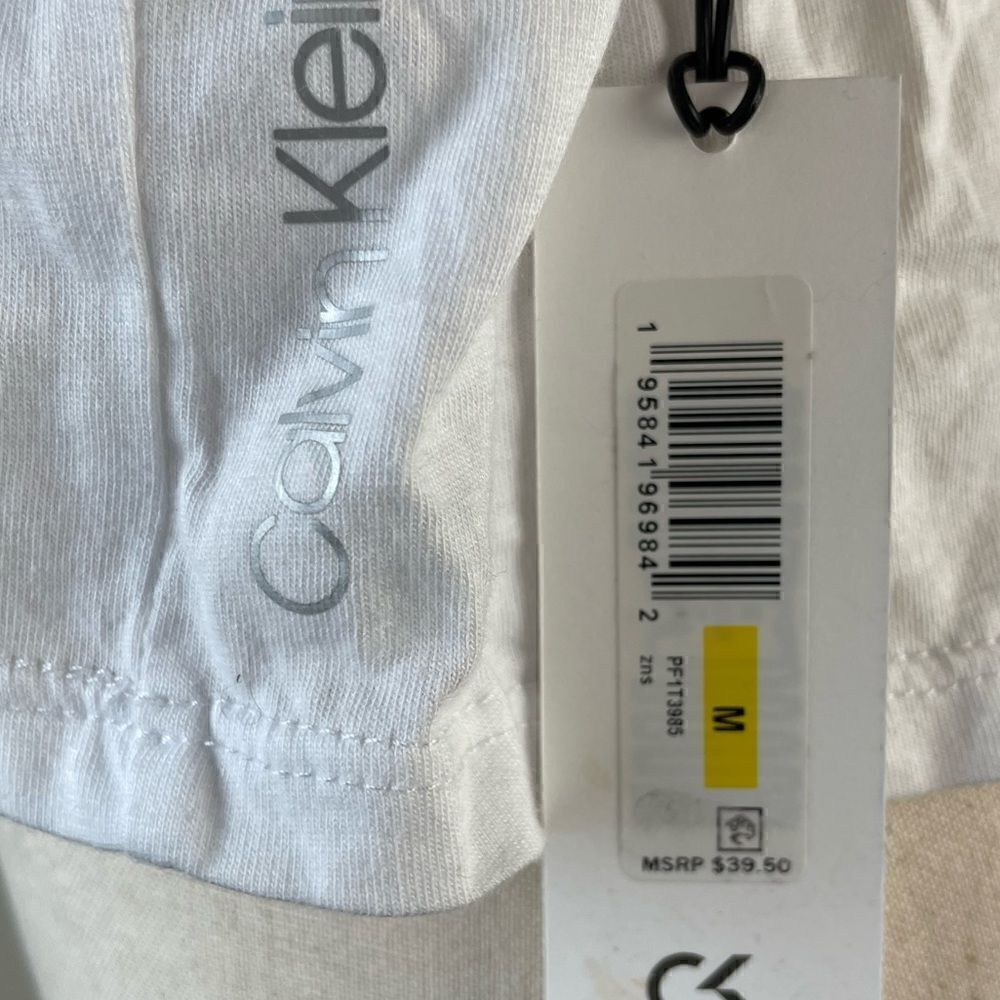 NWT Calvin Klein Performance Oversized Crop Top Size M - Picture 3 of 6